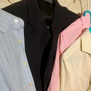 Sport jacket and 3 custom dress shirts
